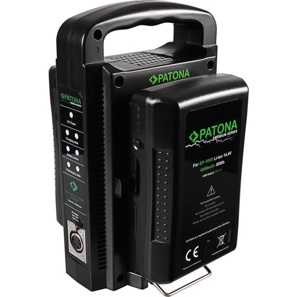 Patona Dual V-Mount Charger Normal & Şarj Edilebilir Piller Fiyatı