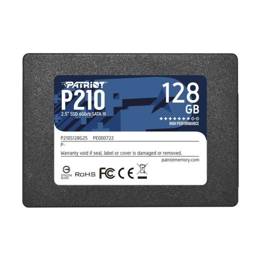 Patriot P210 128GB 450MB/350MB/S Sata 3 2.5" SSD P210S128G25 SSD / Solid State Drive Fiyatı