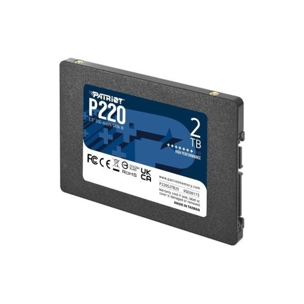 Patriot P220 2TB 550/500MB/s 2.5" SATA3 SSD Disk (P220S2TB25) SSD / Solid State Drive Fiyatı