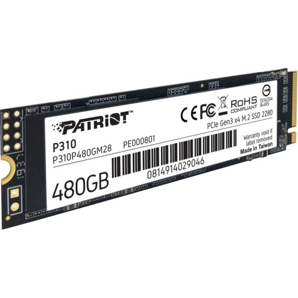 Patriot P310P480GM28 SSD 480 GB P310 VPN100 M.2 2280 Pcıe 1700/1500 SSD / Solid State Drive Fiyatı