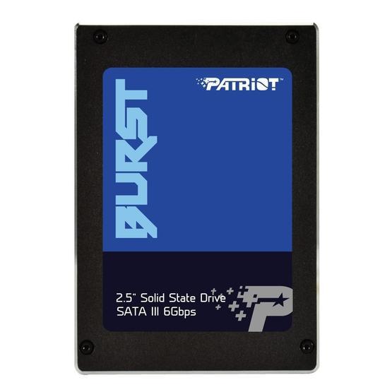 Patriot PBU960GS25SSDR 960GB BURST Sata 3.0 560-540MB/s 7mm 2.5 SSD