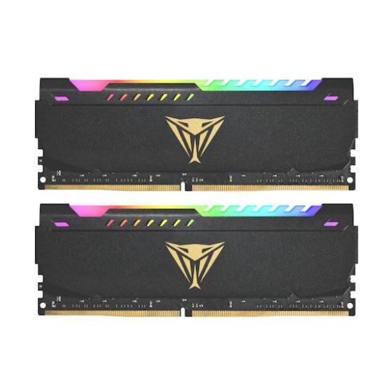 Patriot PVSR416G320C8K 16GB 8gbx2 3200MHZ Ddr4 Viper Dual Rgb Oyuncu Masaüstü Ram RAM Bellekler Fiyatı