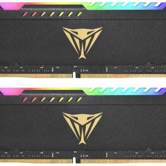 Patriot PVSR416G360C0K 16gb (8gbx2) 3600mhz Ddr4 Vıper Dual Rgb Black Gaming Masaüstü Ram