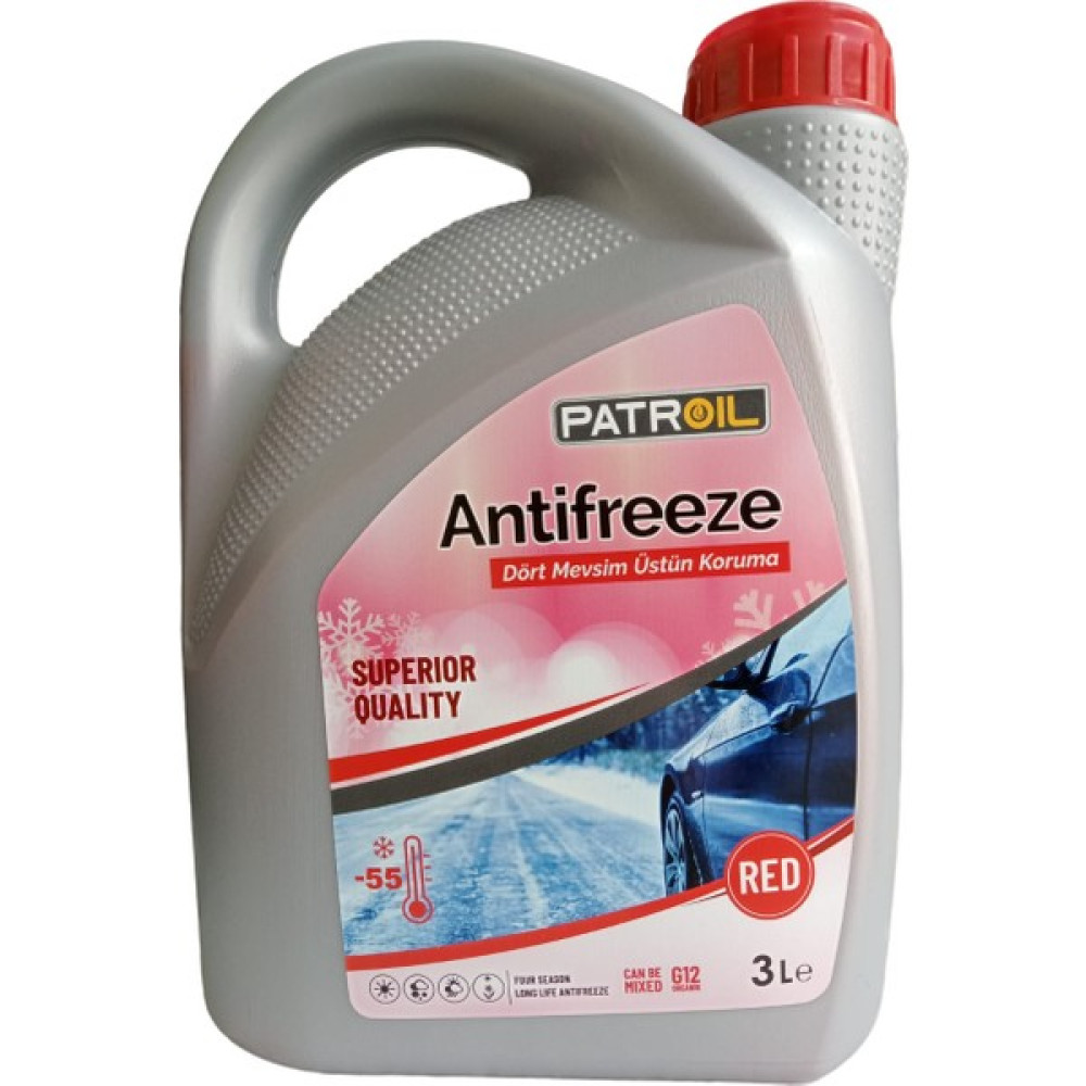 PATROİL Antifiriz Organik Kırmızı 3l Patroil Antifiriz Fiyatı