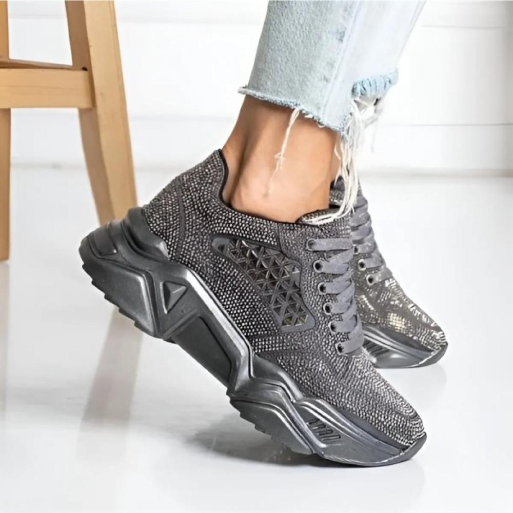 Patron Taşlı Sneaker Kadın Spor Ayakkabı Spor Ayakkabı Fiyatı