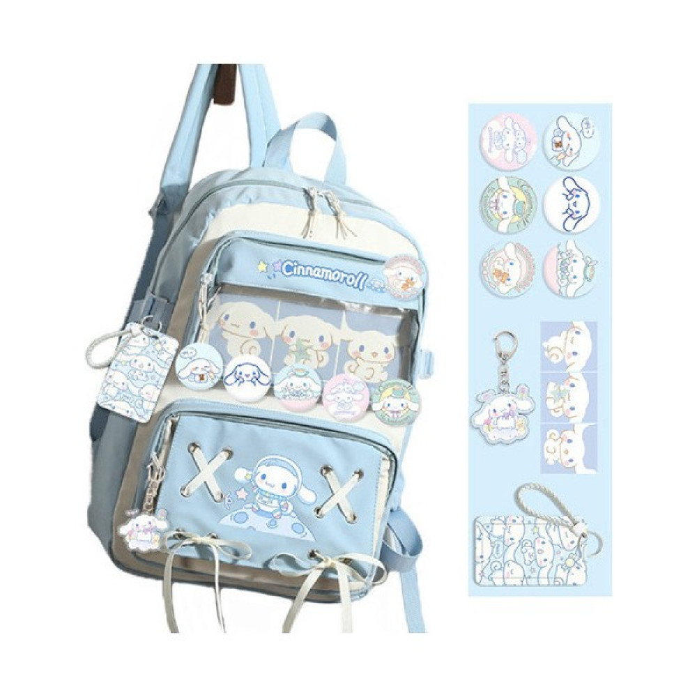 Patronum Gençler Için Iğneli ve Iğneli Kawaii Cinnamoroll Sırt Çantası (Yurt Dışından) Unisex Sırt Çantası Fiyatı