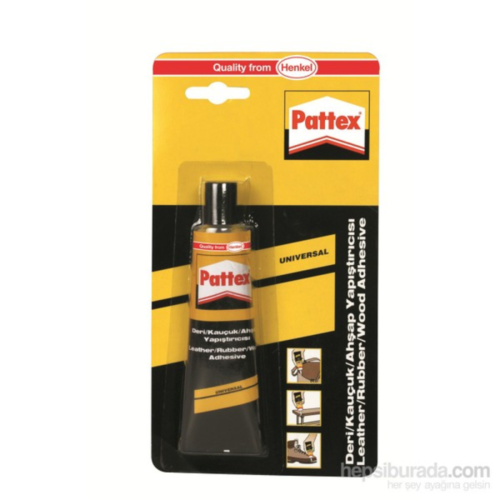 Pattex Deri-Kauçuk Ahşap Yapıştırıcı 50ml Nalburiye & Hırdavat Fiyatı