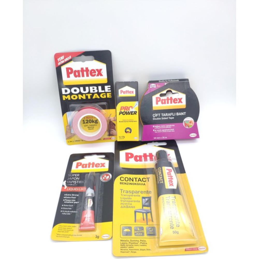 Pattex Pro Power Japon Yapıştırıcı Seti - Şeffaf Yapıştırıcı - Tutkal Fiyatı