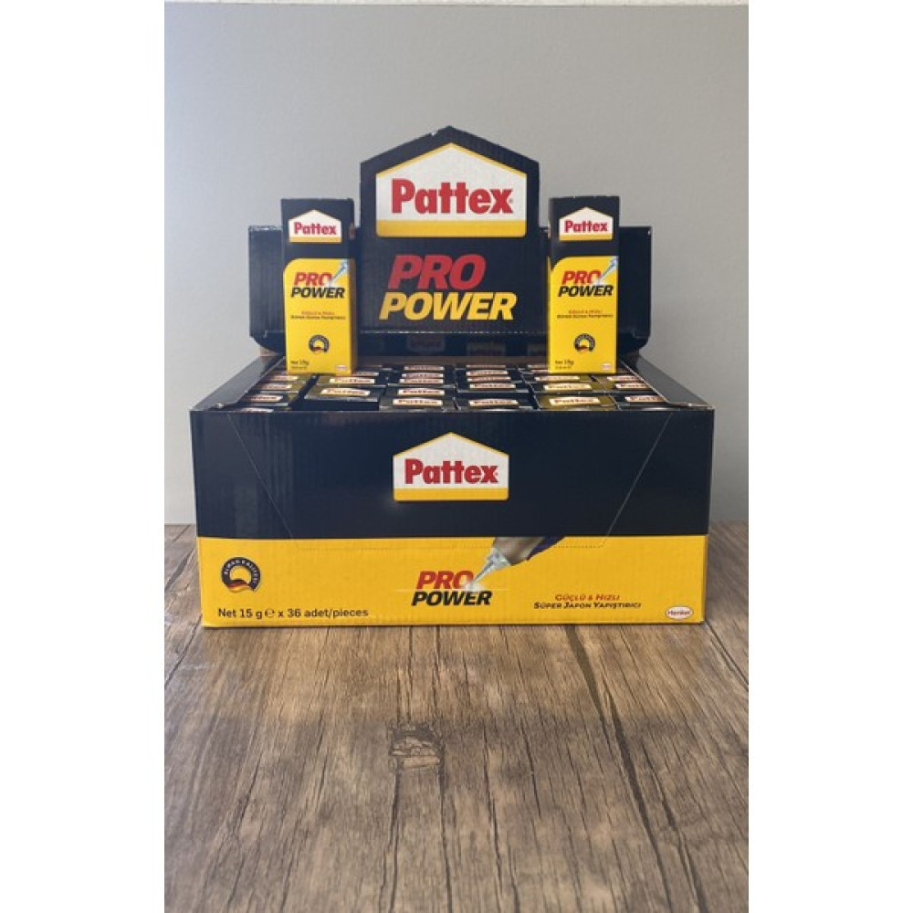 Pattex Propower Süper Japon Yapıştırıcı 15 gr 36'lı Koli Yapıştırıcı - Tutkal Fiyatı