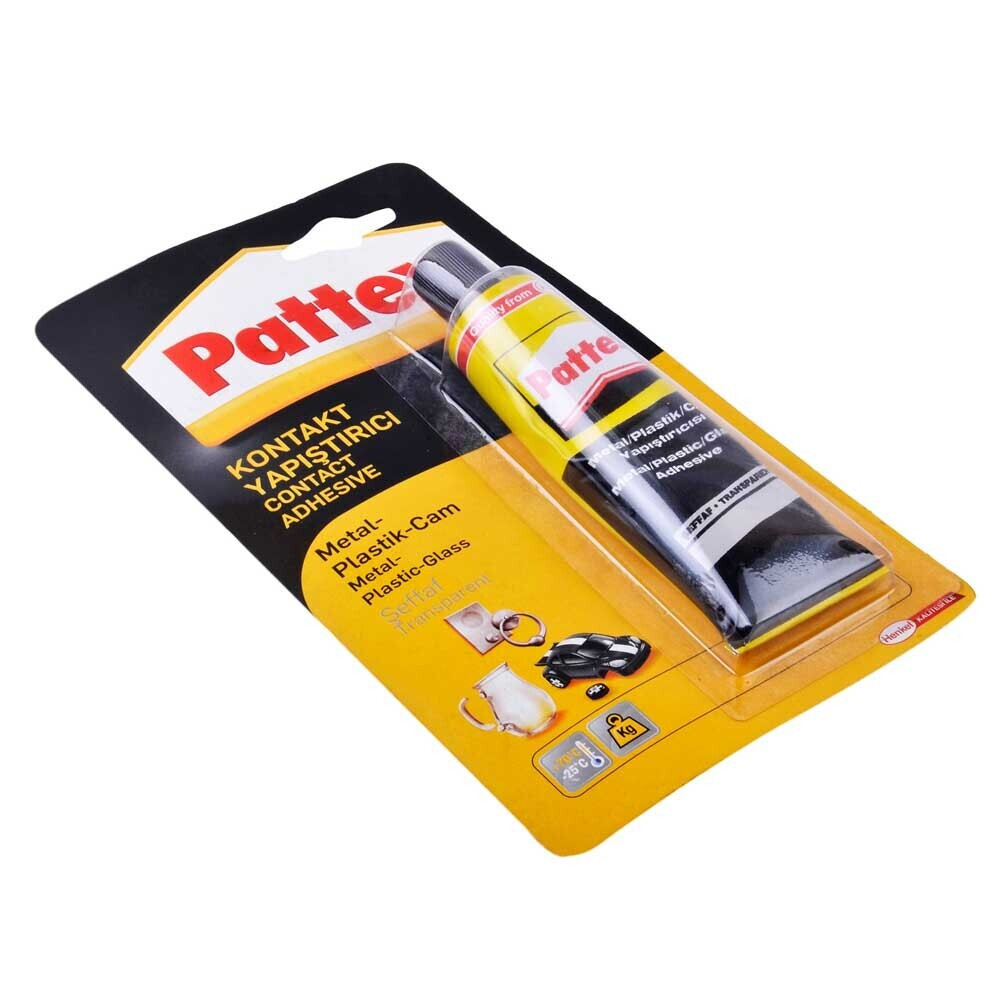 Pattex Şeffaf Kontakt Yapıştırıcı 50 Gr (Metal, Plastik, Cam) Okul Malzemeleri Fiyatı