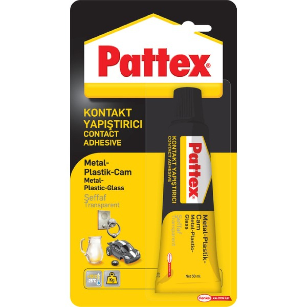 Pattex Şeffaf Poliüretan Metal , Plastik , Cam Kontakt Yapıştırıcı 50 gr 5'li Paket Yapıştırıcı - Tutkal Fiyatı