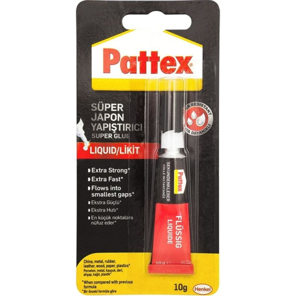 Pattex Super Glue Japon Yapıştırıcı 10 gr Nalburiye & Hırdavat Fiyatı