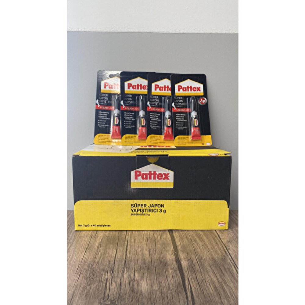 Pattex Süper Japon Yapıştırıcı 10 gr 6'lı Paket Yarım Koli Yapıştırıcı - Tutkal Fiyatı