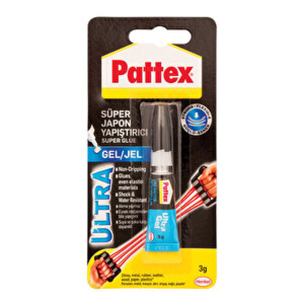 Pattex Ultra Jel Süper Japon Yapıştırıcı 3 Gr Yapıştırıcı Fiyatı