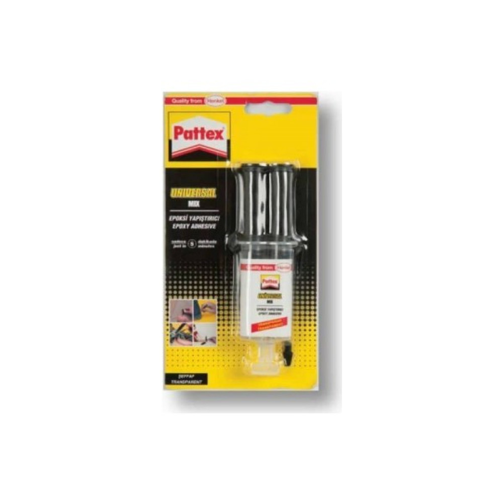 Pattex Üniversal Mix Epoxi (Şırınga) 27 Gr Nalburiye & Hırdavat Fiyatı