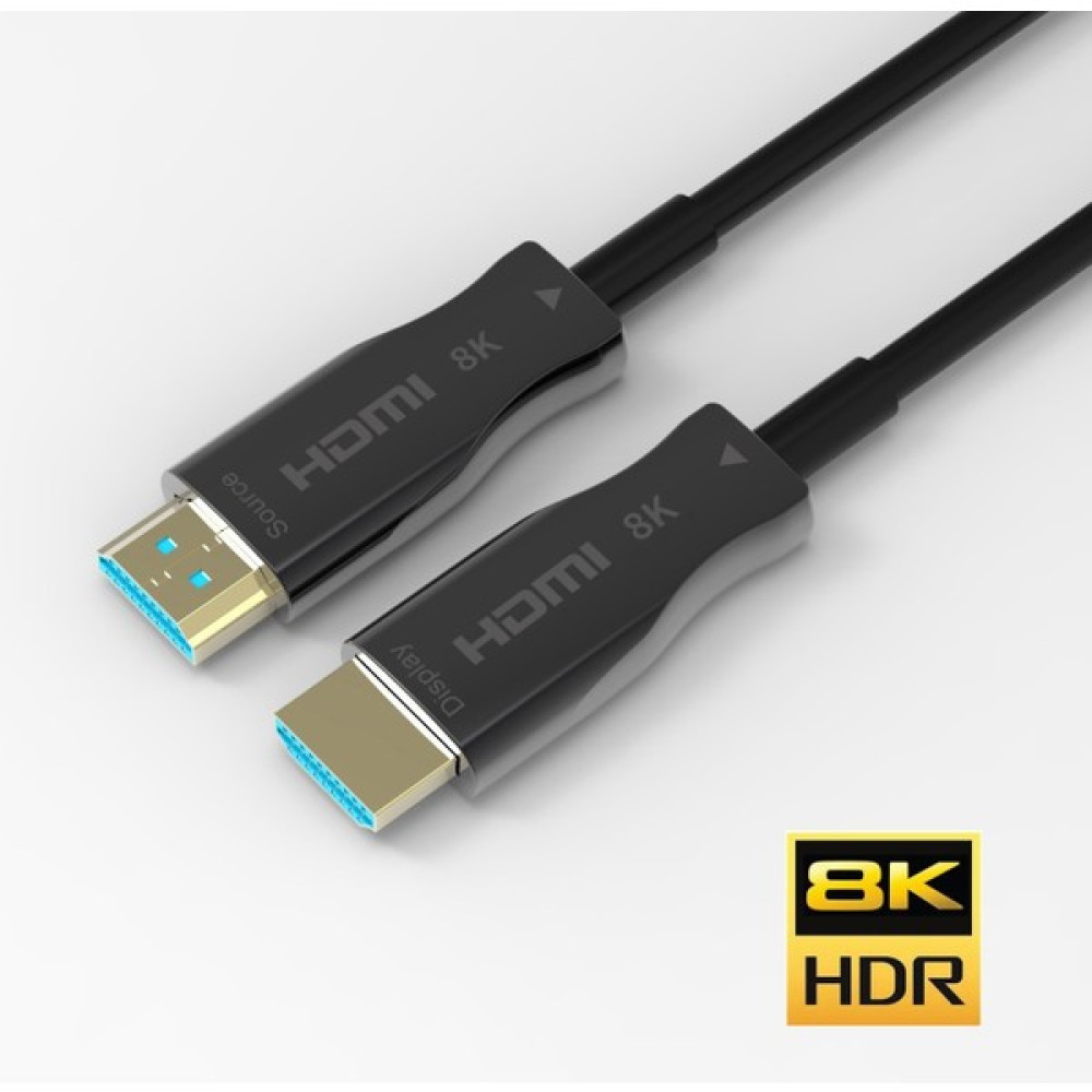 Paugge Aoc Fiber HDMI 2.1 Kablo - 48GBPS, 8k 60Hz, 4K 120Hz, 4K 60Hz, Earc, Hdr, D-Hdr, Hdcp2.3, Dolby Vision, Dolby Atmos (5 Metre) - 5 m HDMI Kablo Fiyatı