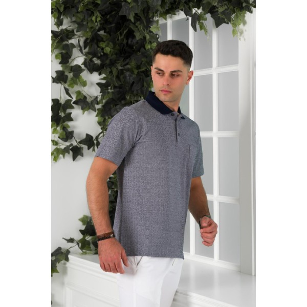 Paul Martin Nehir By Faruk Ülker Polo Yaka Cepli Desenli Merserize Süperfine Cotton Erkek T-Shirt Erkek T-shirt Fiyatı