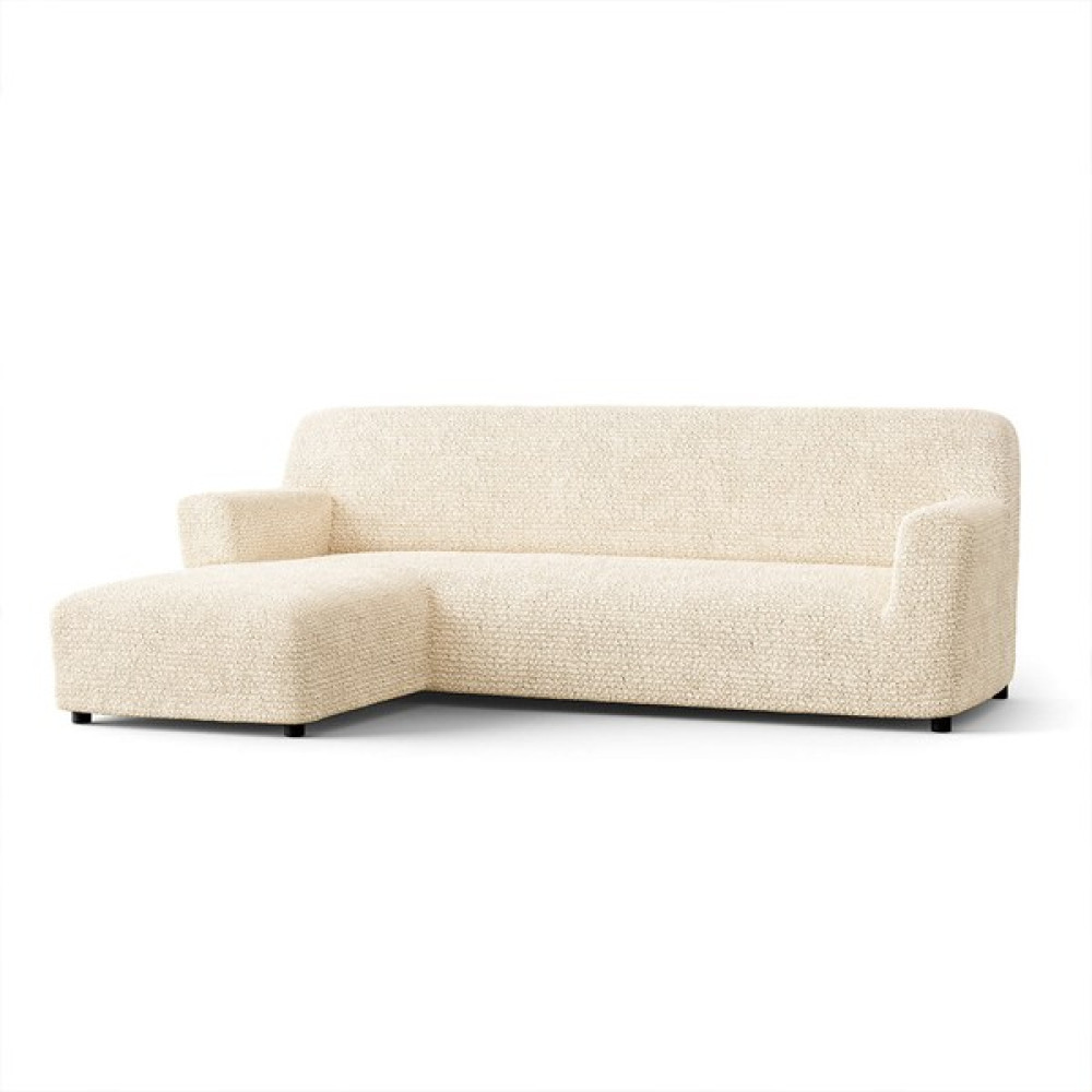 Paulato Lastikli Esnek ve Yıkanabilir Sol Çıkıntılı Koltuk Örtüsü Çekyat Kanepe Kılıfı - Vanilya - Ekru - 180 x 350 cm Koltuk & Kanepe Örtüsü Fiyatı