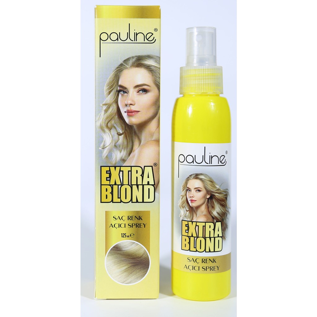 Pauline Extra Blond Doğal Saç Açıcı Sprey 125 ml Diğer Fiyatı