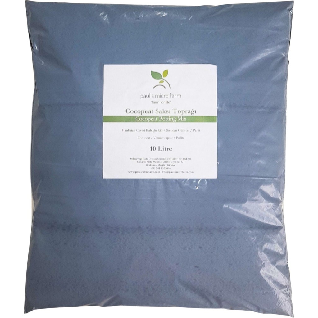 Pauls Micro Farm Özel Karışım Torf / Bitki Toprağı 10 Litre - 10 Lt Bitki Fiyatı