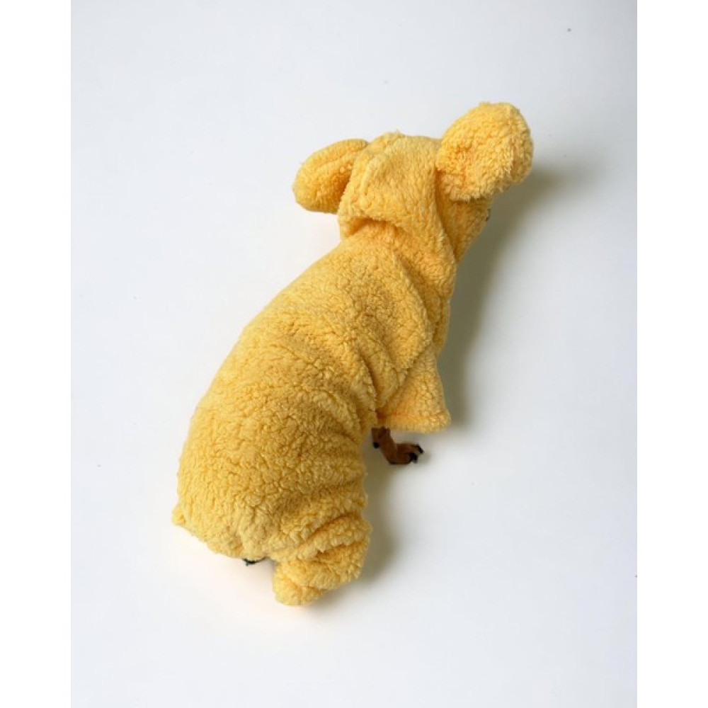 Paw Garage Yellow Softly Kulaklı Kedi Tulumu, Kedi Kıyafeti - S - Sarı Evcil Hayvan Ürünleri Fiyatı