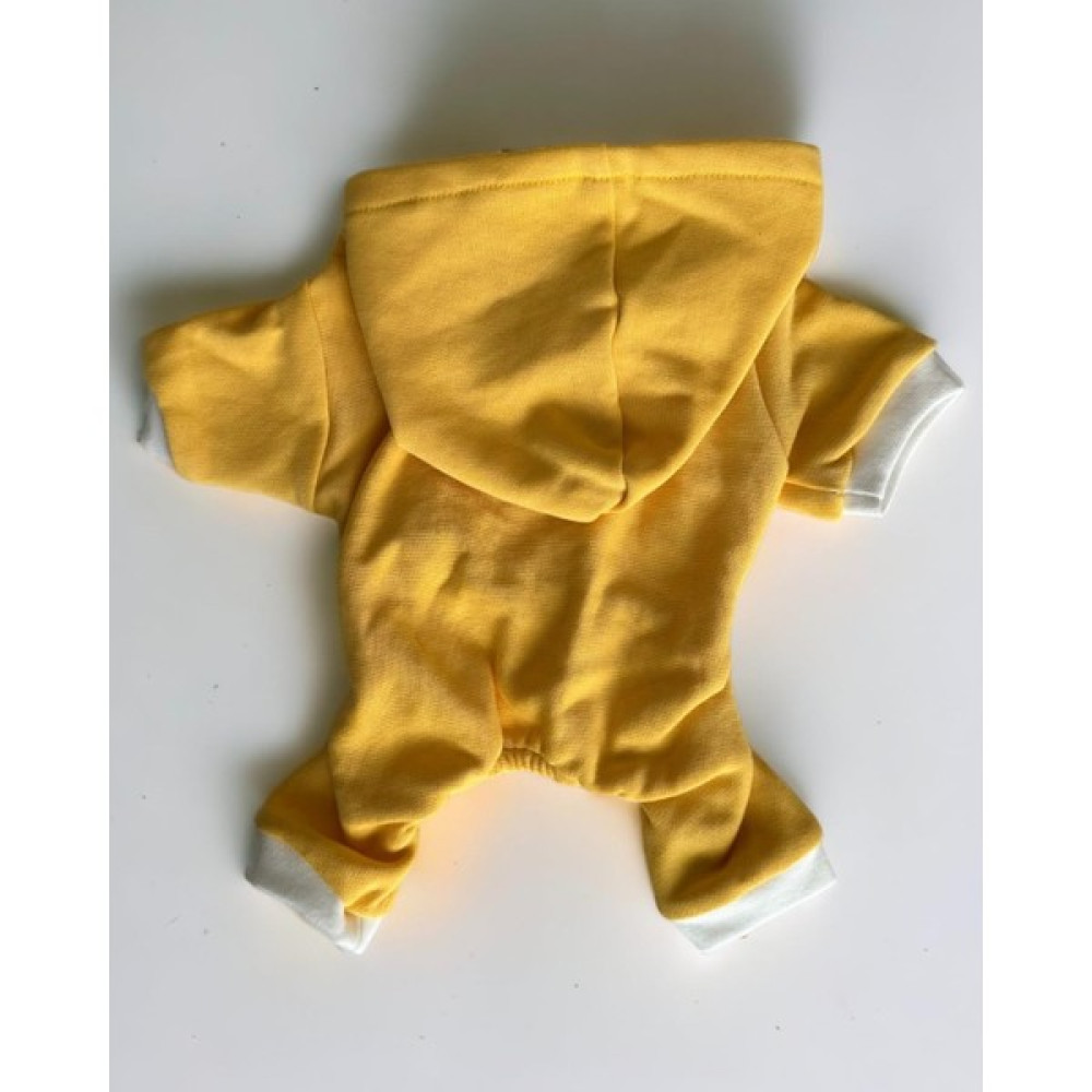 Paw Garage Yellow White Polar Kedi Tulumu Kedi Kazağı, Kedi Kıyafeti - Sarı - M Evcil Hayvan Ürünleri Fiyatı