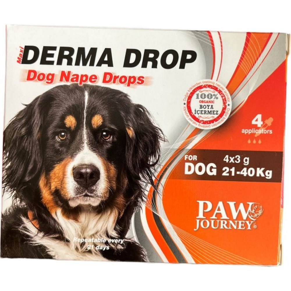 Paw Journey Maxi Derma Köpek Ensesi Damlası 4'lü Damla Paketi 4 x 3 gr Evcil Hayvan Ürünleri Fiyatı