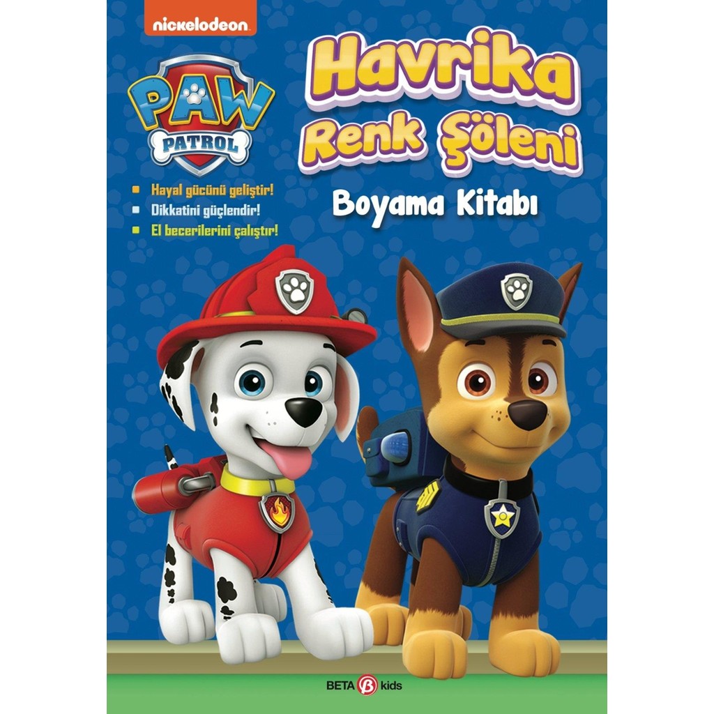 Paw Patrol Havrika Renk Şöleni Boyama Kitabı Diğer Fiyatı