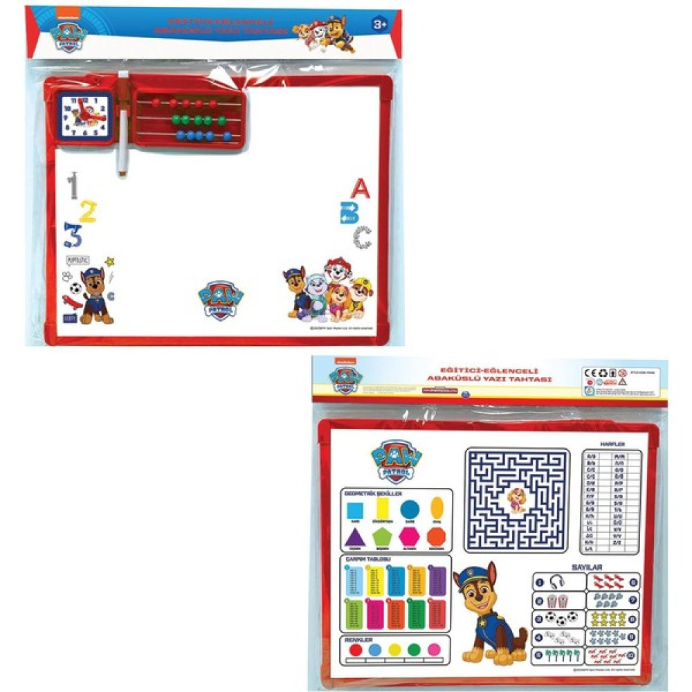 Paw Patrol PW7914 Paw Patrol Abaküslü Yazı Tahtası Eğitici Oyuncak Fiyatı