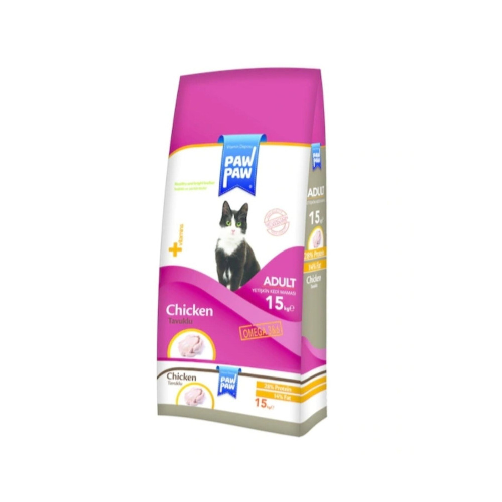 Paw Paw Chicken Tavuk Etli Yetişkin Kedi Maması 15 Kg Evcil Hayvan Ürünleri Fiyatı