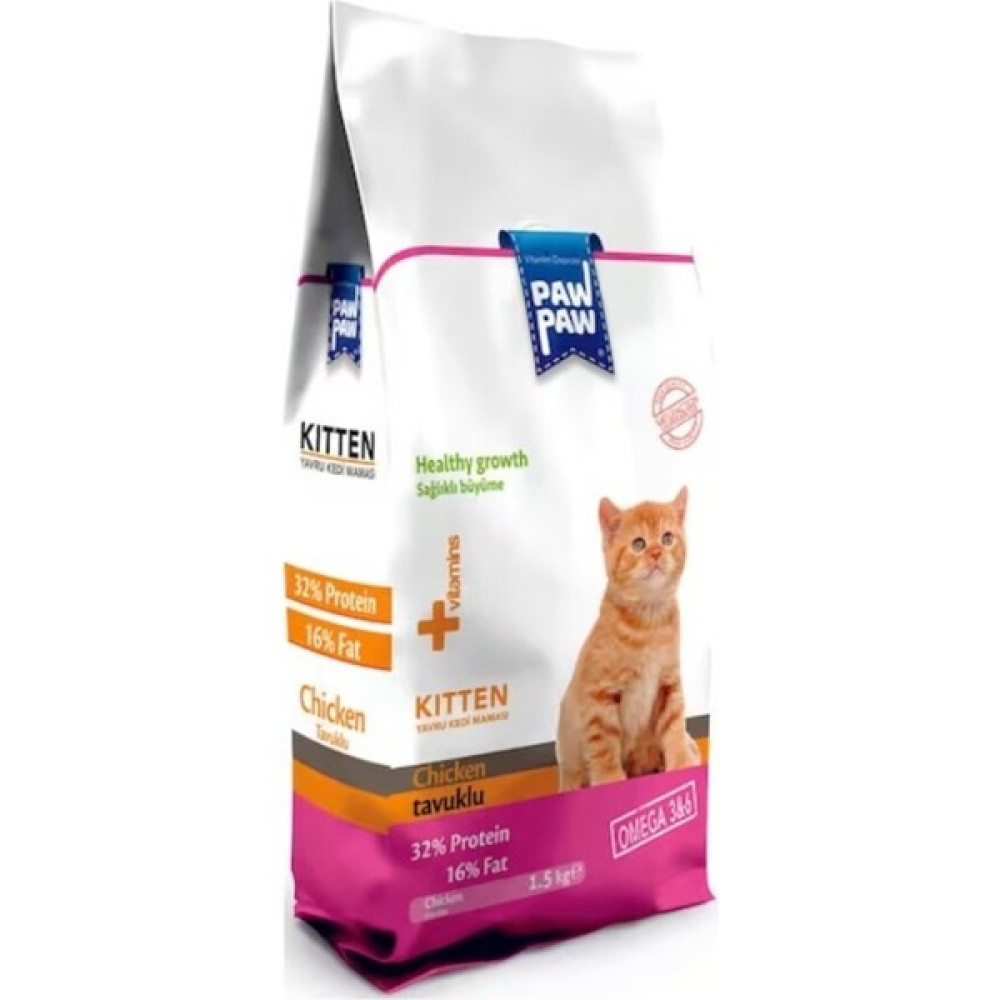 Paw Paw Kitten Tavuk Etli 15 kg Yavru Kedi Maması Evcil Hayvan Ürünleri Fiyatı