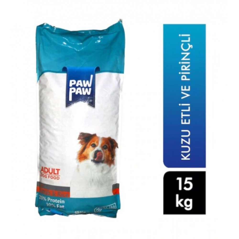 Paw Paw Kuzu Etli 15 Kg Yetiskin Kopek Mamasi Evcil Hayvan Ürünleri Fiyatı