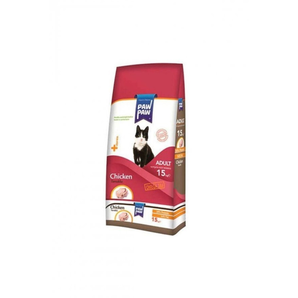Paw Paw Tavuklu Kedi Mamasi 15 Kg Evcil Hayvan Ürünleri Fiyatı