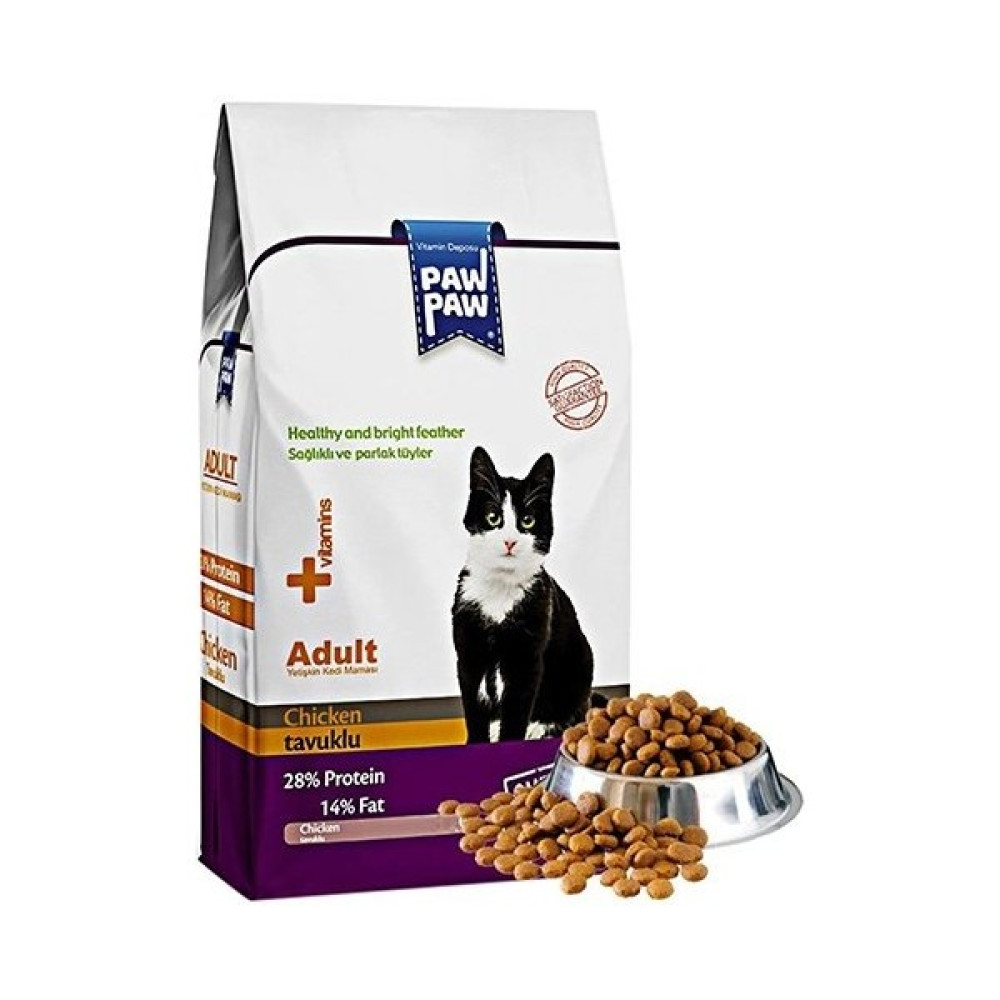 Paw Paw Tavuklu Yetişkin Kedi Maması 15 kg Evcil Hayvan Ürünleri Fiyatı