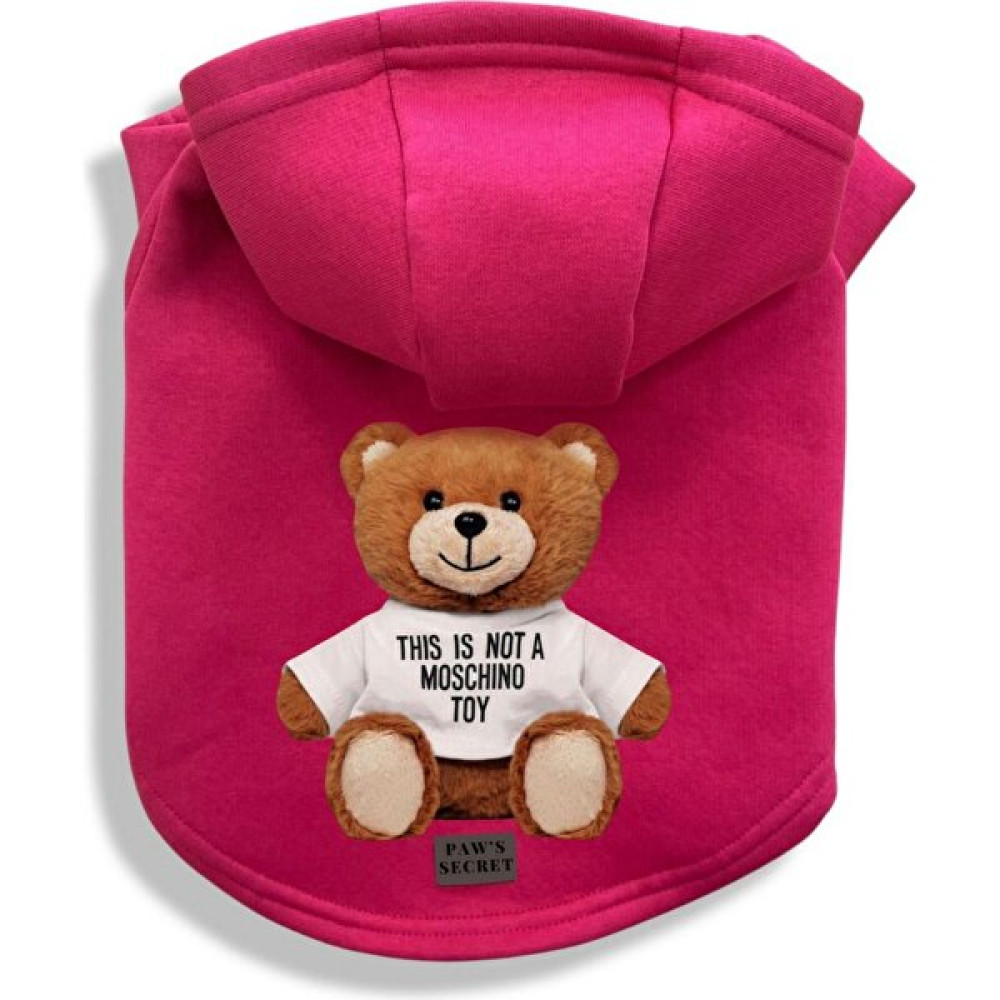 Paw Secret This Is Not Baskılı Köpek Kıyafeti Sweatshirt Hoodie - Pembe - M Evcil Hayvan Ürünleri Fiyatı