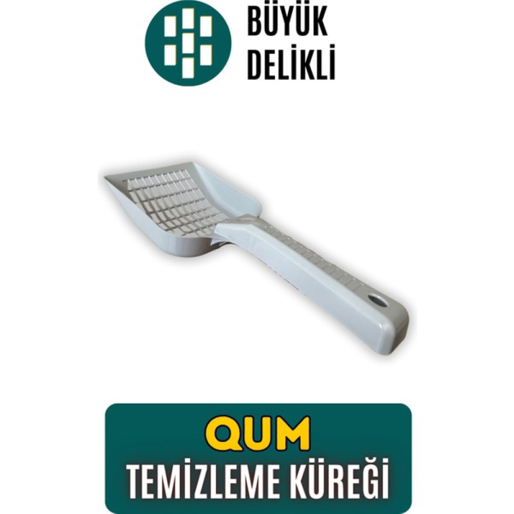 Pawdaz Qum Küreği - Büyük Delikli Büyük Kum Küreği Iri Taneli Kedi Kumları Için Evcil Hayvan Ürünleri Fiyatı
