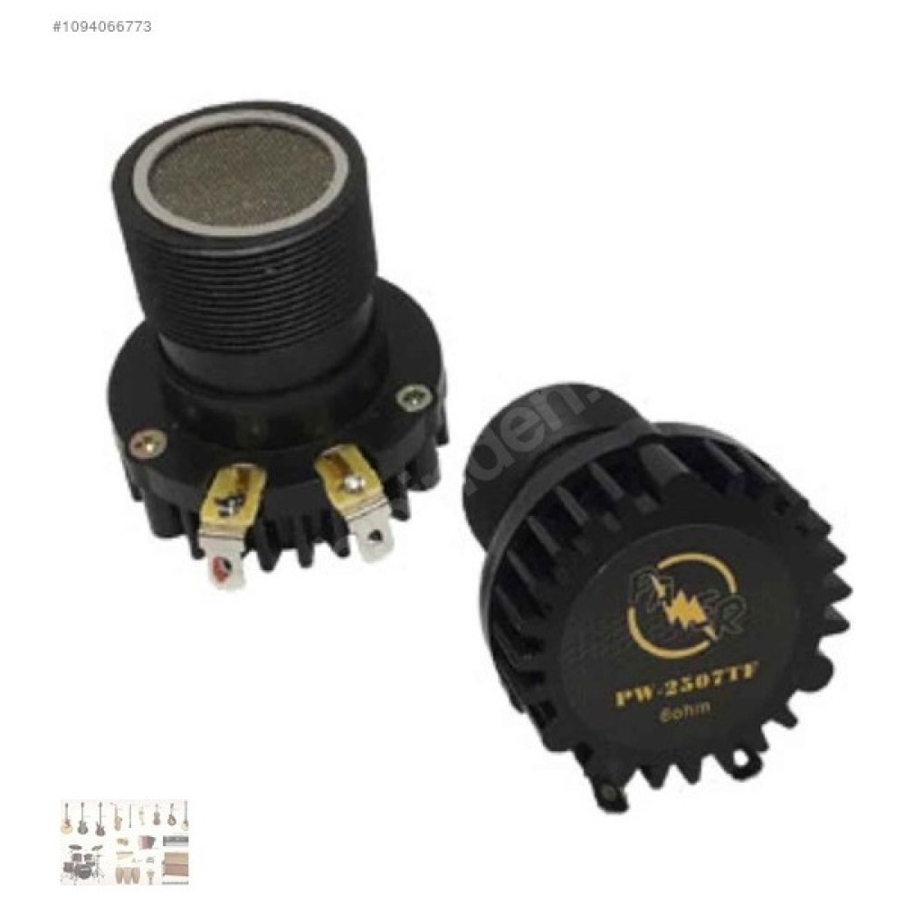 Pawer PW-2507TF Tweeter Pawer 25MM Tweeter Membran Boyu:25 mm Güç Ma Stüdyo ve Sahne Ekipmanları Fiyatı