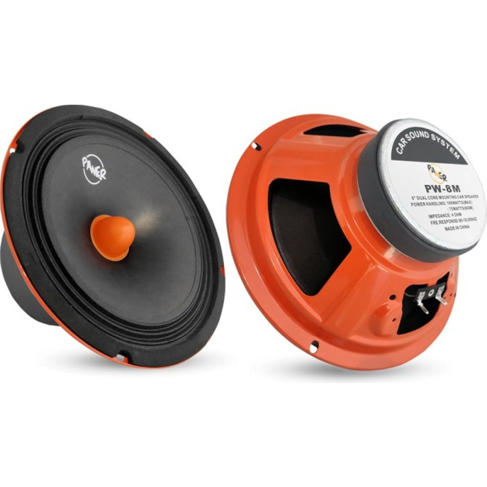Pawer Pw-8M Oto Midrange 20Cm 250 Watt 1 Adet Oto Boyaları Fiyatı