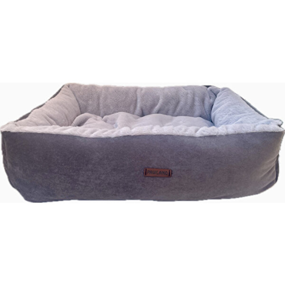 Pawland Tavşan Tüyü Peluş Orta ve Büyük Irk Köpek Yatağı 80*60CM Gri - L Evcil Hayvan Ürünleri Fiyatı