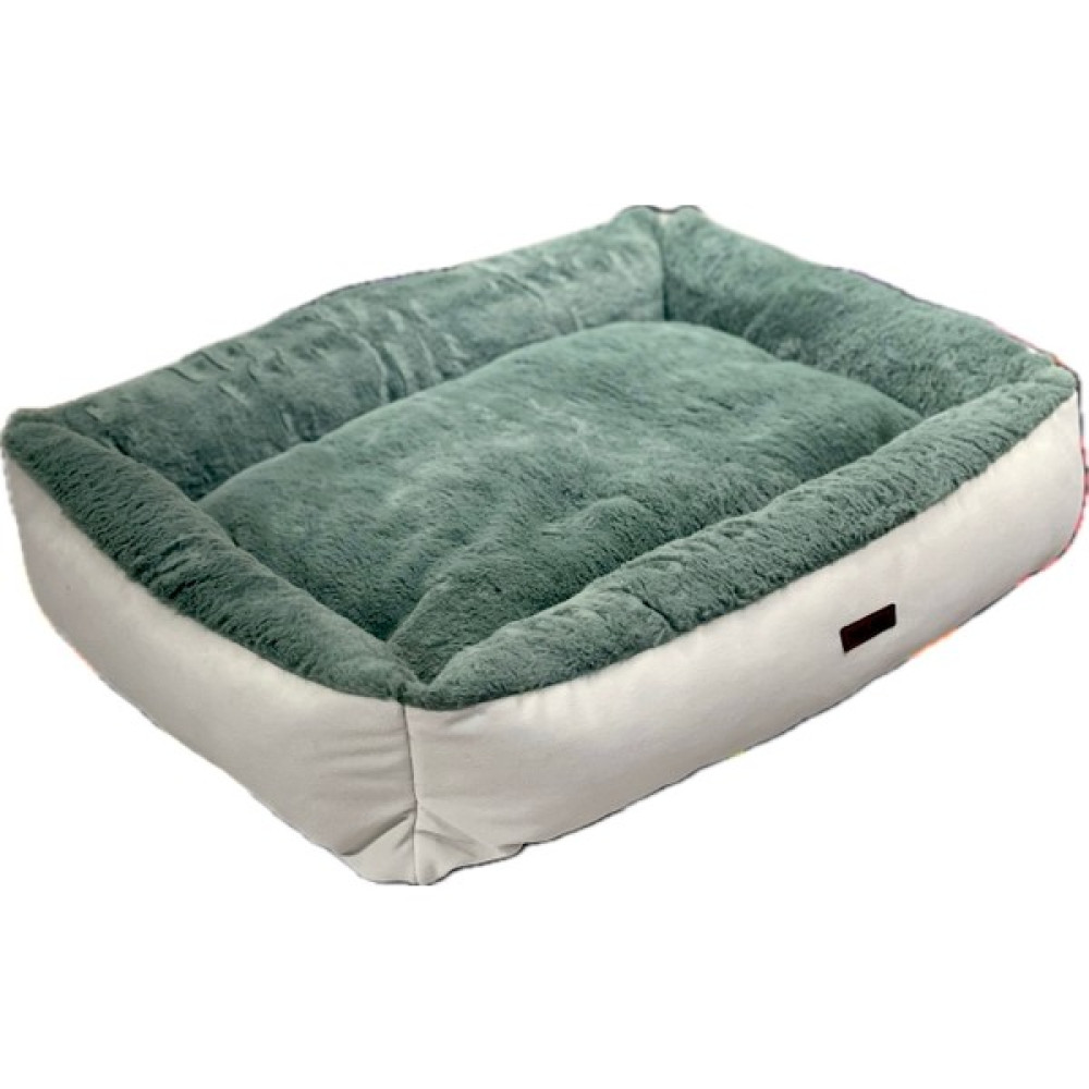 Pawland Tavşan Tüyü Peluş Orta ve Irk Köpek Yatağı Krem 80*60cm - Haki Yeşil - 80 x 60 cm Oto Boyaları Fiyatı