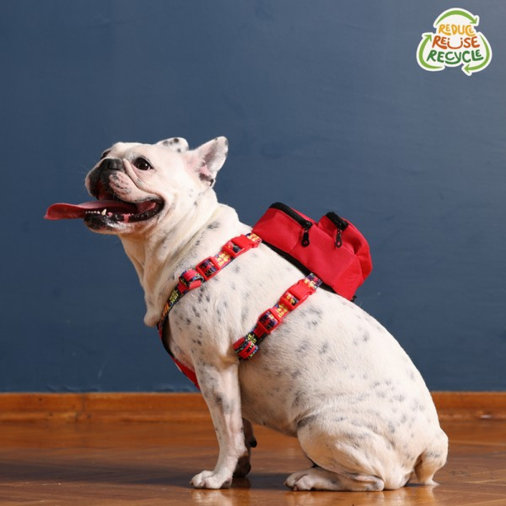 Pawlook Çantalı Köpek Göğüs Tasması Yeşil Tasma - M - L - Kırmızı Evcil Hayvan Ürünleri Fiyatı