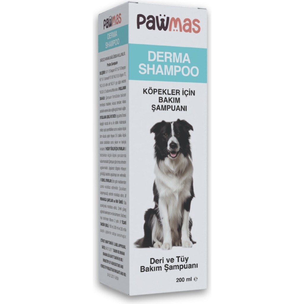 Pawmas Hassas Ciltler ve Tüy Bakımı Için Derma Şampuan 200 ml Diğer Fiyatı