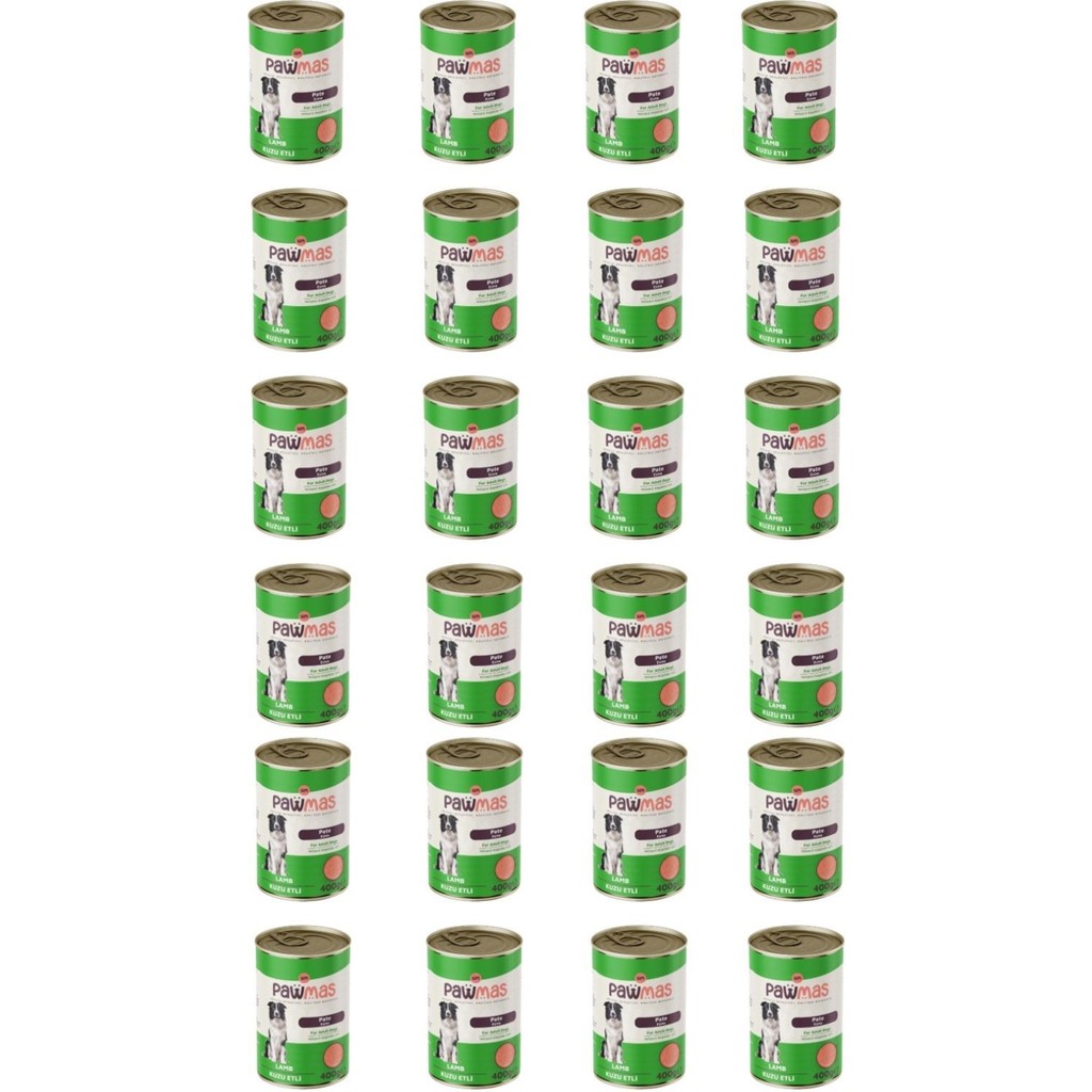Pawmas Pate Kuzu Etli Yetişkin Köpek Konservesi 400 gr x 24ADET Evcil Hayvan Ürünleri Fiyatı