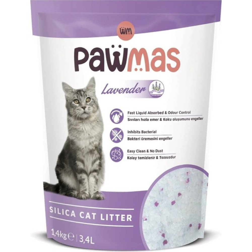 Pawmas Silika Lavantalı Kedi Kumu 3.4 Lt Evcil Hayvan Ürünleri Fiyatı