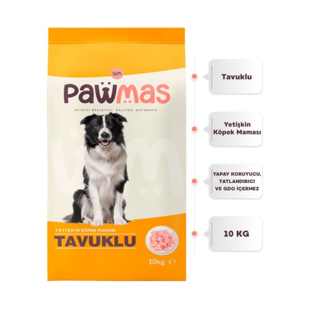 Pawmas Tavuklu Yetişkin Köpek Maması 10 kg Evcil Hayvan Ürünleri Fiyatı