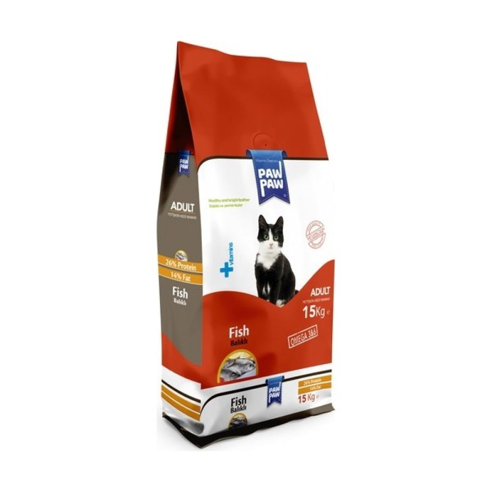 Pawpaw Balıklı Yetişkin Kedi Maması 15 Kg Evcil Hayvan Ürünleri Fiyatı