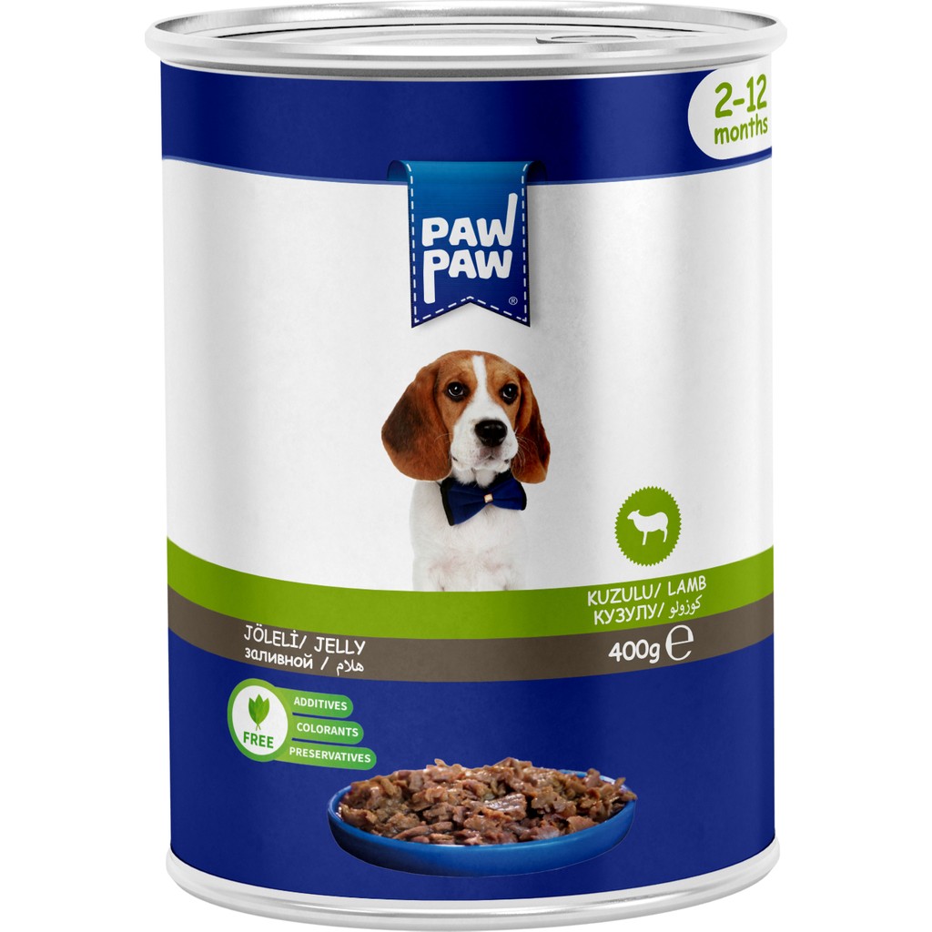 Pawpaw Jelly Kuzulu Yavru Köpek Konserve Maması 400 gr 24 Adet Evcil Hayvan Ürünleri Fiyatı