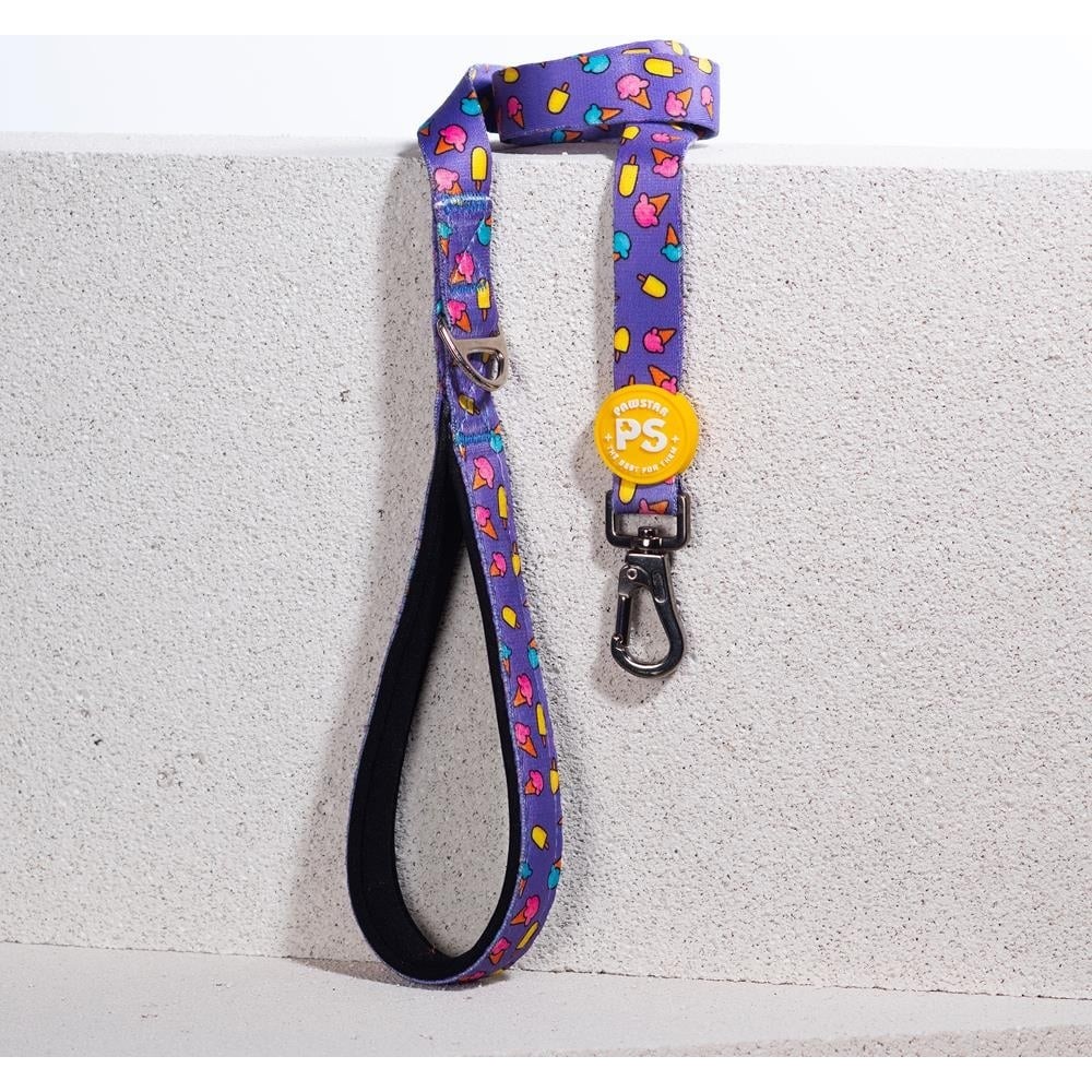 Pawstar Ice Cream Leash Kedi Köpek Sevk & Gezdirme Kayışı Köpek Uzatma Tasması - Tek Beden - Mor Evcil Hayvan Ürünleri Fiyatı