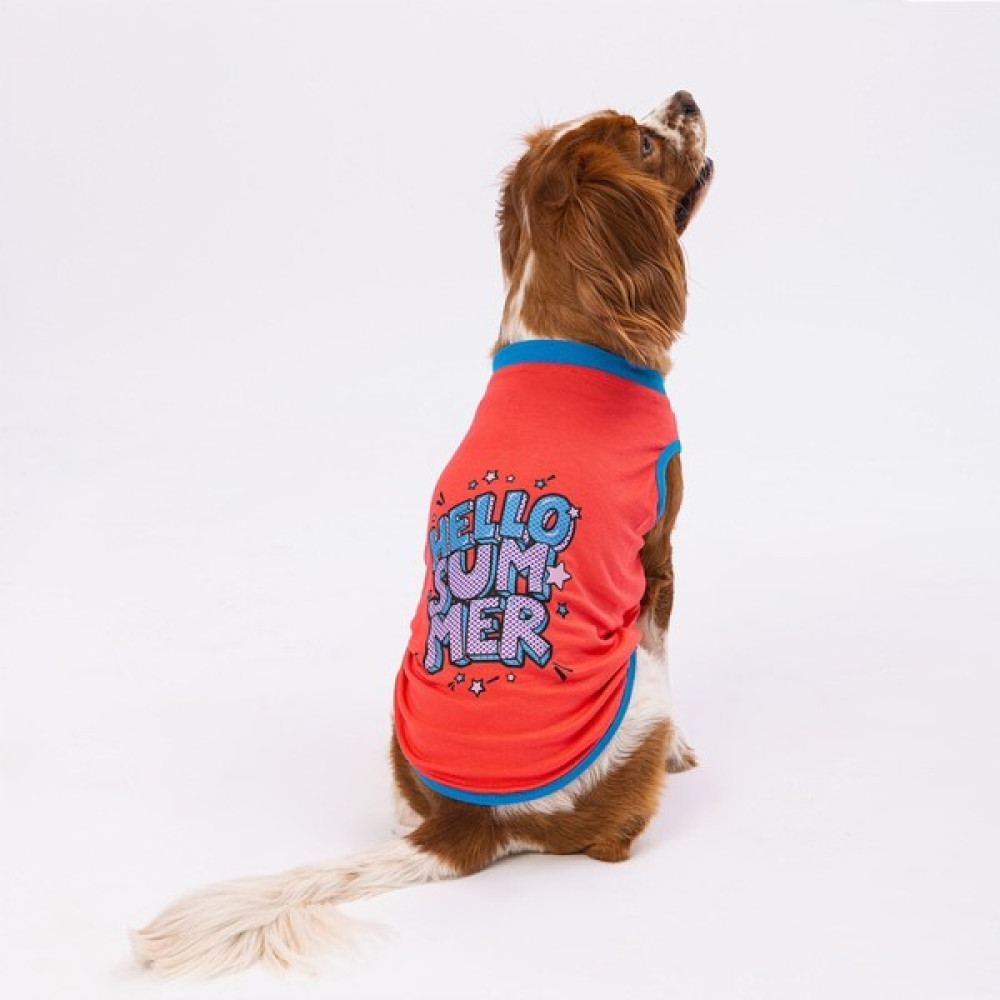 Pawstar Nar Çiçeği Hello Summer Kedi Köpek Tişörtü - Kedi Köpek Kıyafeti 2xlarge Evcil Hayvan Ürünleri Fiyatı