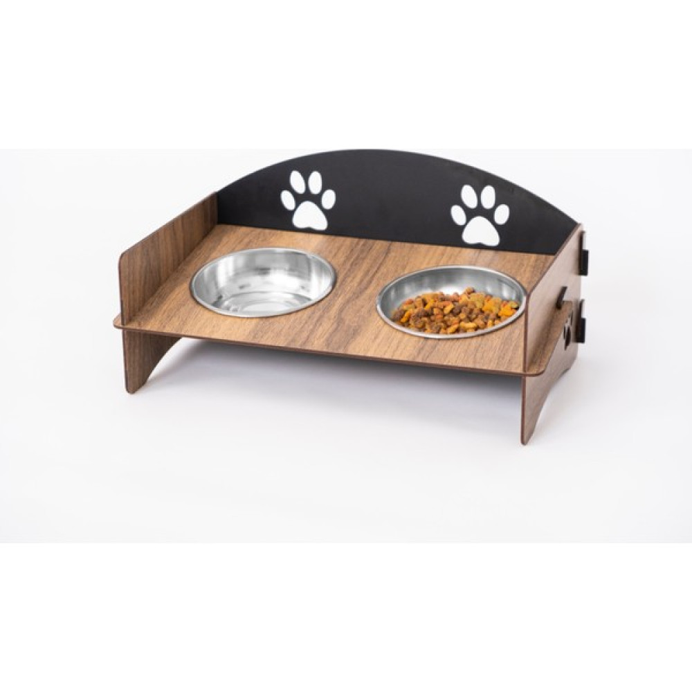 Pawwy Kedi Mama Kabı Köpek Mama Kabı Kedi Yemek Kabı Çelik Mama Kabı Kahverengi Evcil Hayvan Ürünleri Fiyatı